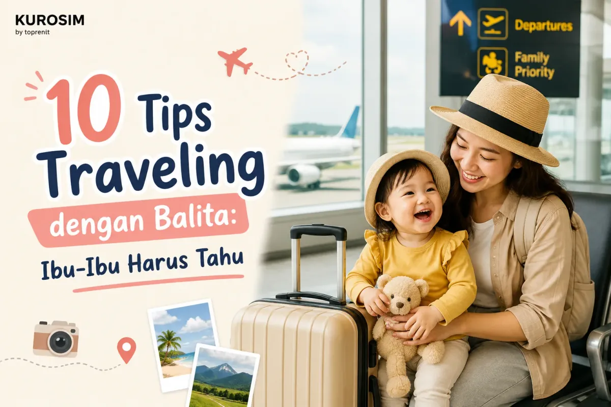 10 Tips Traveling dengan Balita: Ibu-Ibu Harus Tahu!