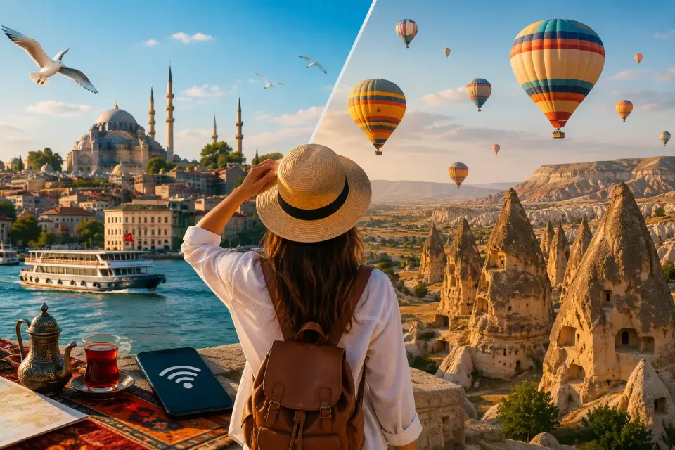 5 Hari Menjelajahi Turki: Itinerary Istanbul–Cappadocia dan Tips Internet Biar Nggak Boncos